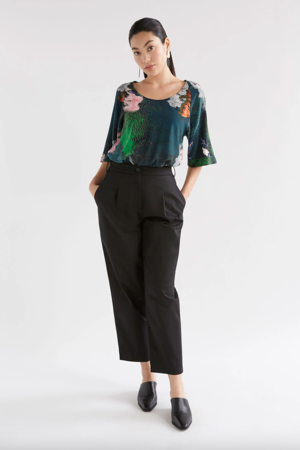 Foljer Top - Reflections Print