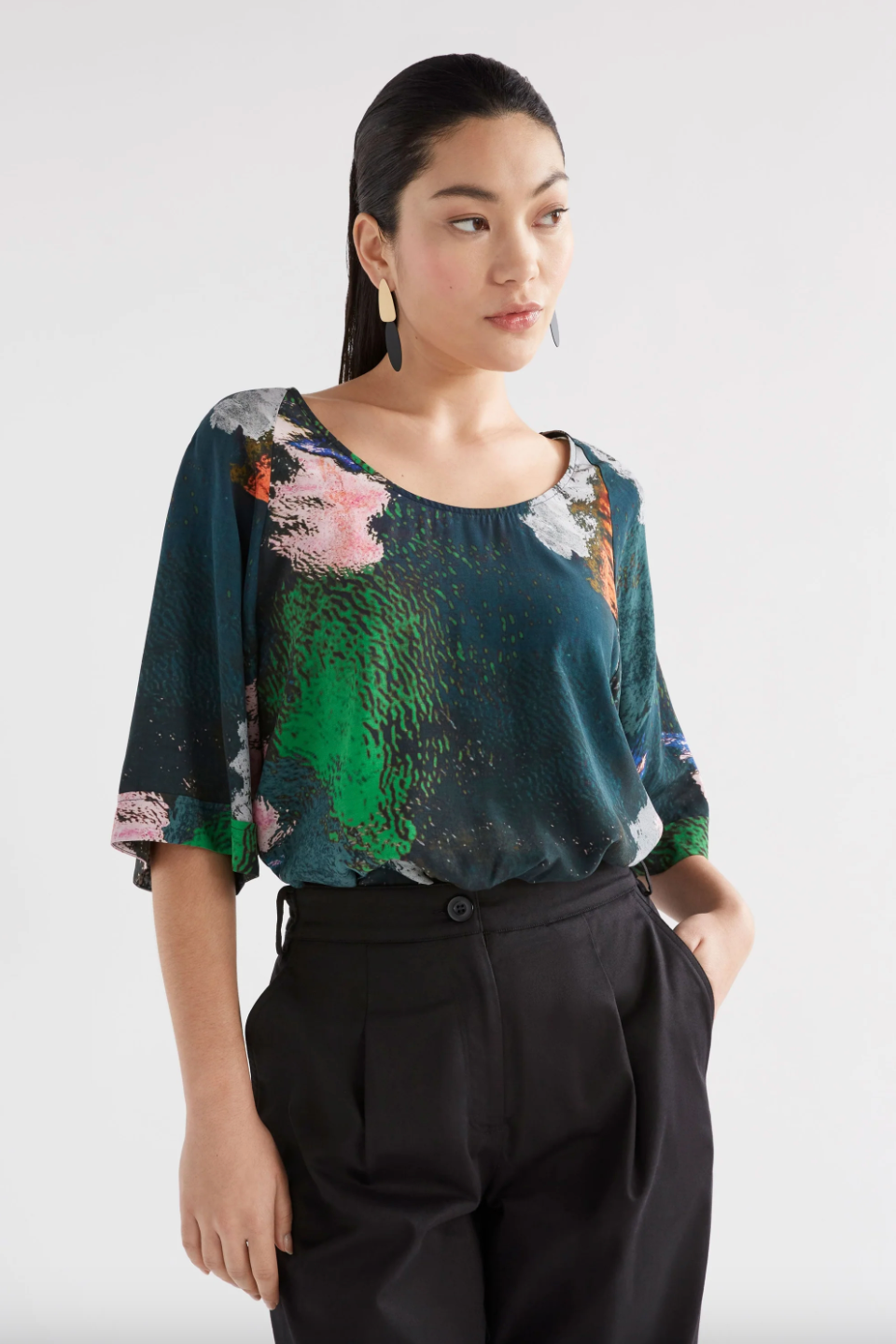 Foljer Top - Reflections Print