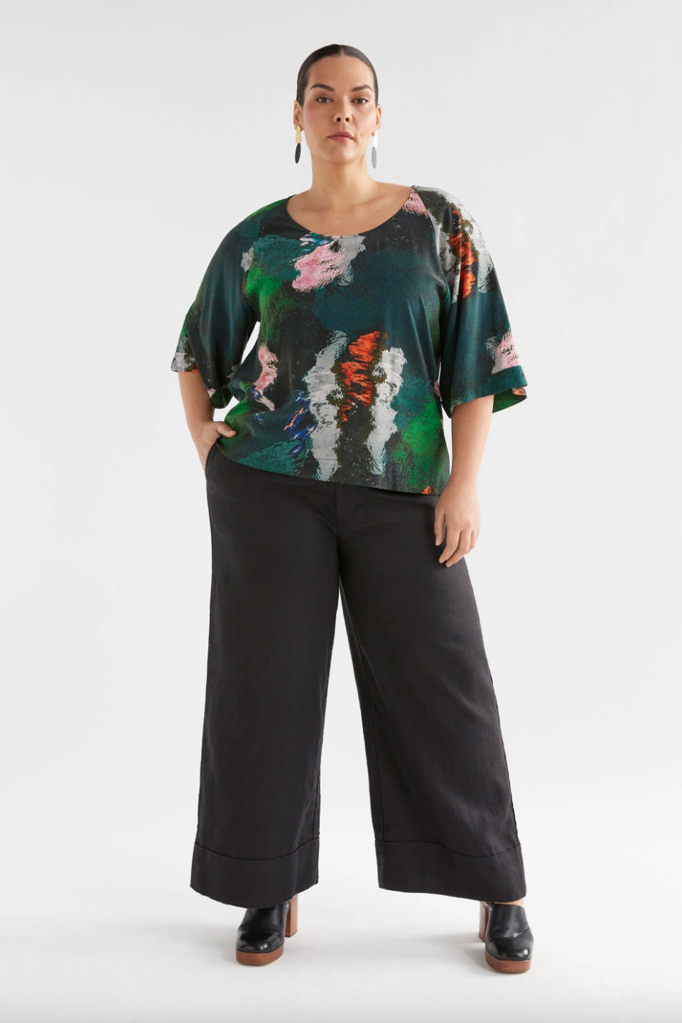 Foljer Top - Reflections Print