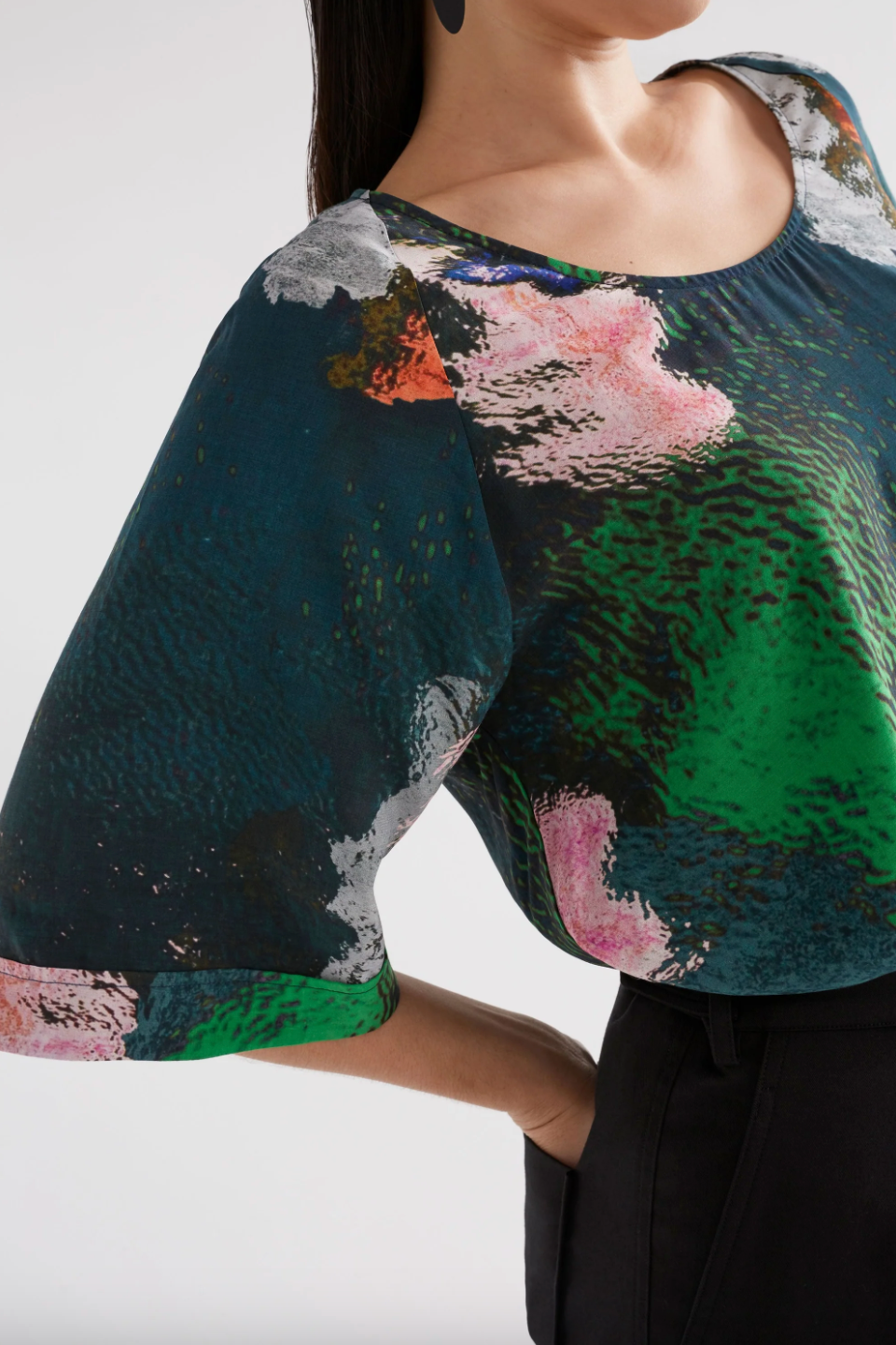 Foljer Top - Reflections Print