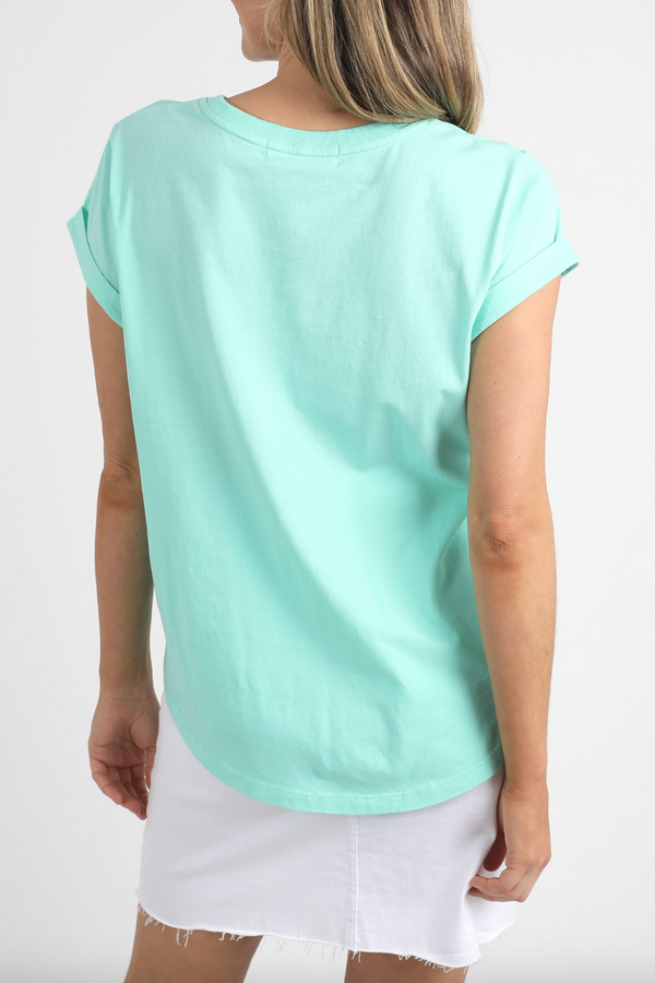 Foxwood Signature Tee - Neon Mint