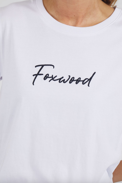 Foxwood Signature Tee - White