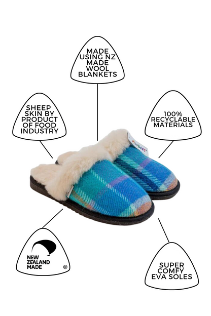 Tartan Moodle Slippers