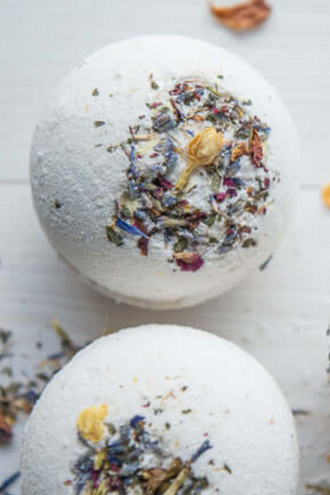 Natural Bath Bomb - Lavender & Kaolin