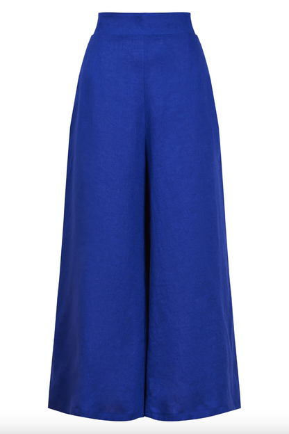 Halcyon Crop Pant - Cobalt