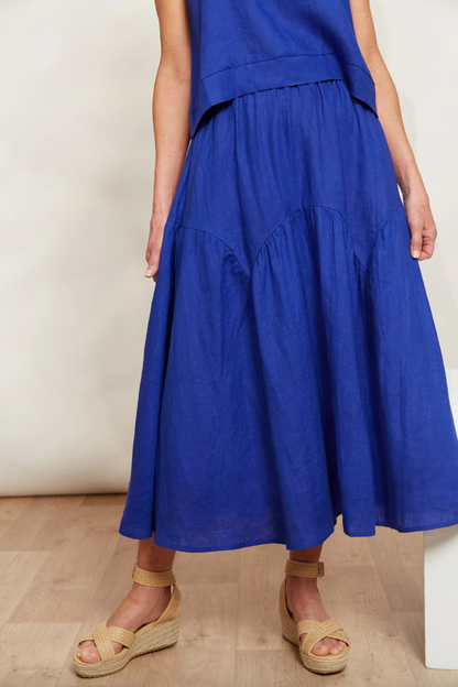 Halcyon Skirt - Cobalt