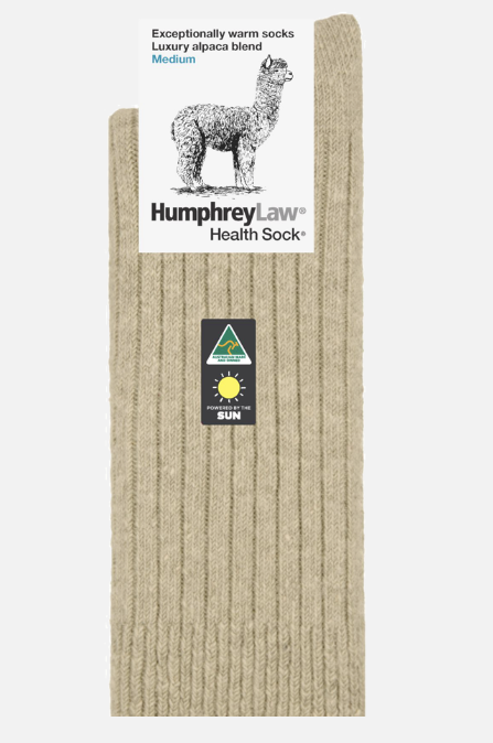 01C Alpaca Wool Socks-Humphrey Law