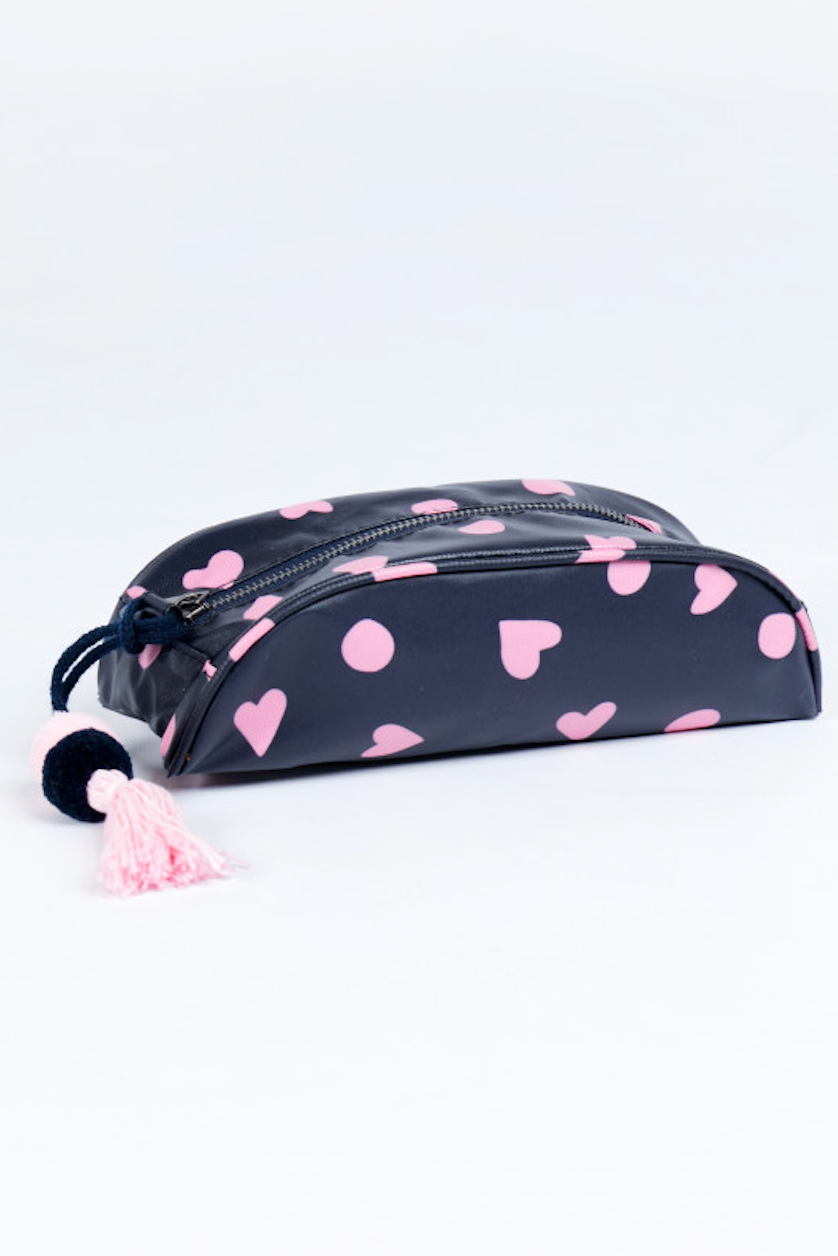 Hearts Make Up Bag - Small