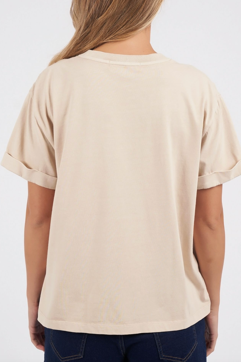 Huntleigh Oversized Tee - Oat