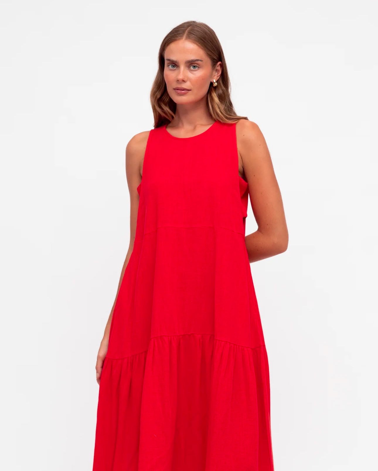 Maxi Dress - Red