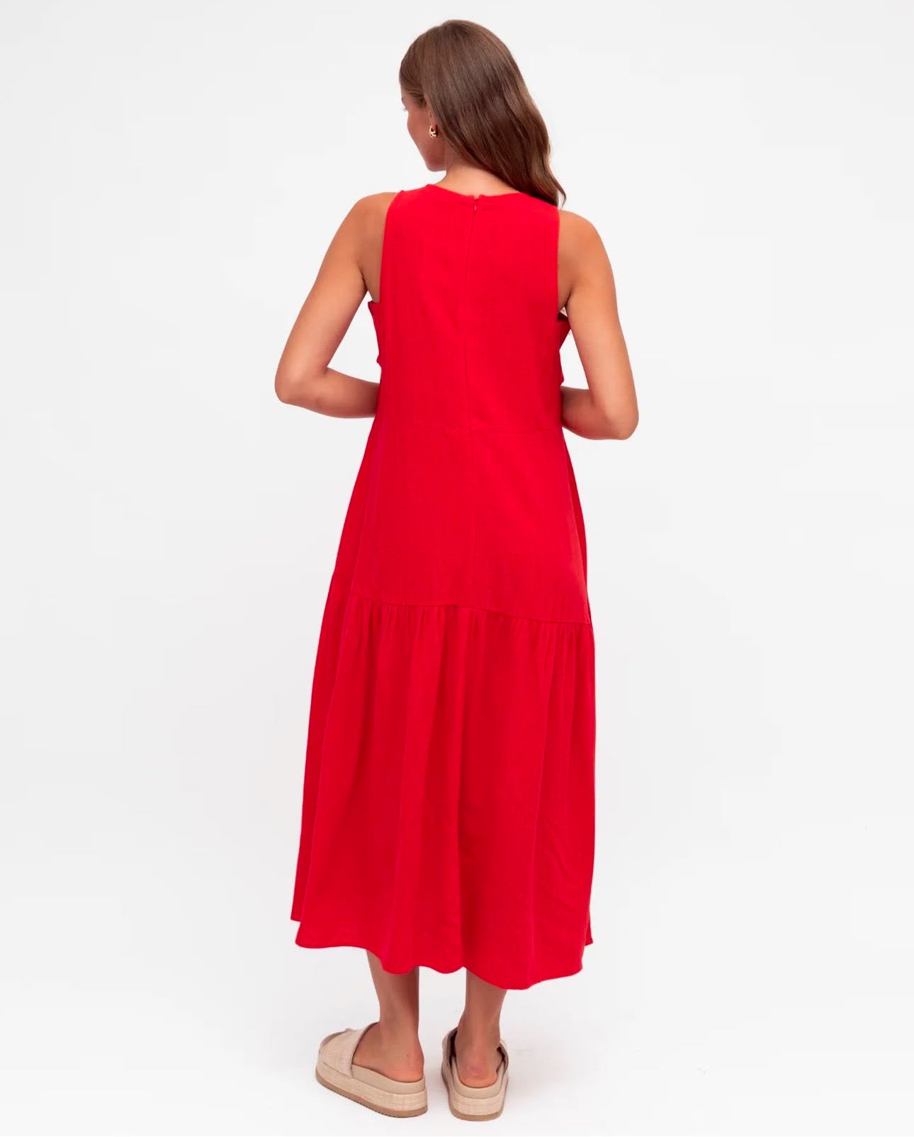 Maxi Dress - Red