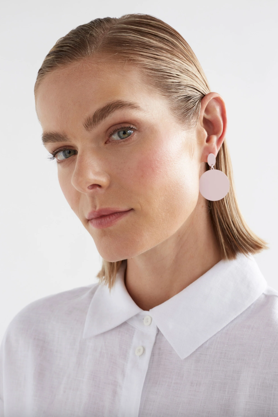 Josa Drop Earring - Shell Pink