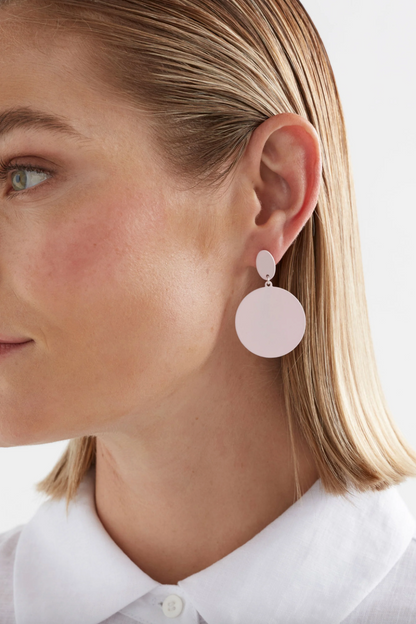 Josa Drop Earring - Shell Pink