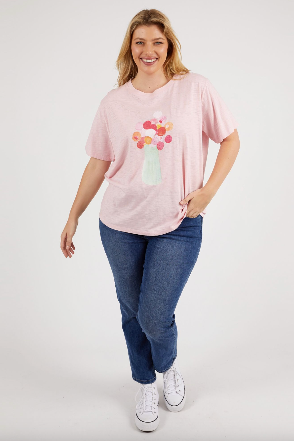 Janey Floral Tee