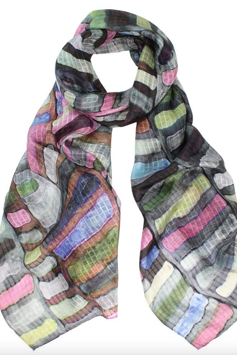 Jumble Silk Scarf