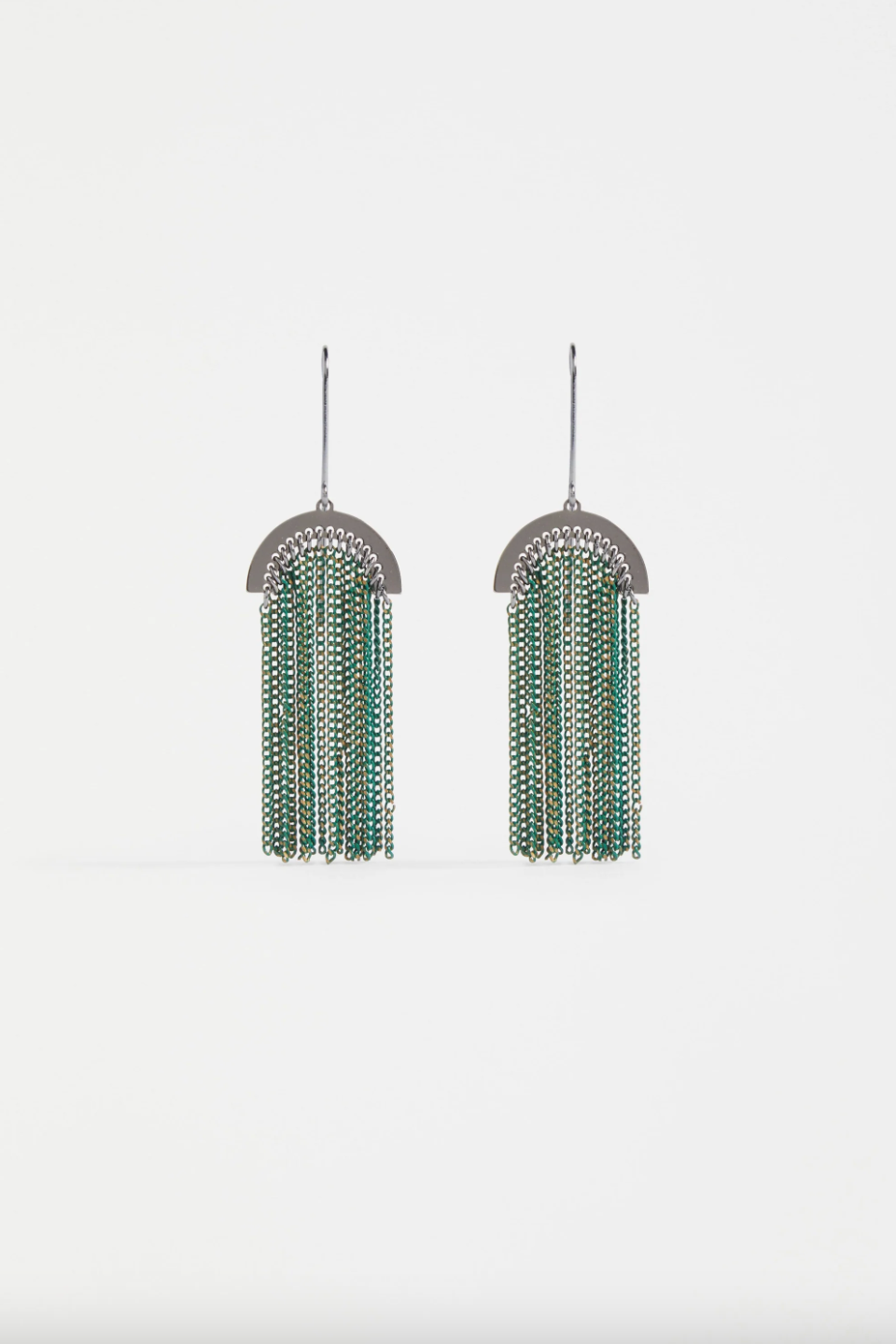 Kade Hook Earring - Forest Green