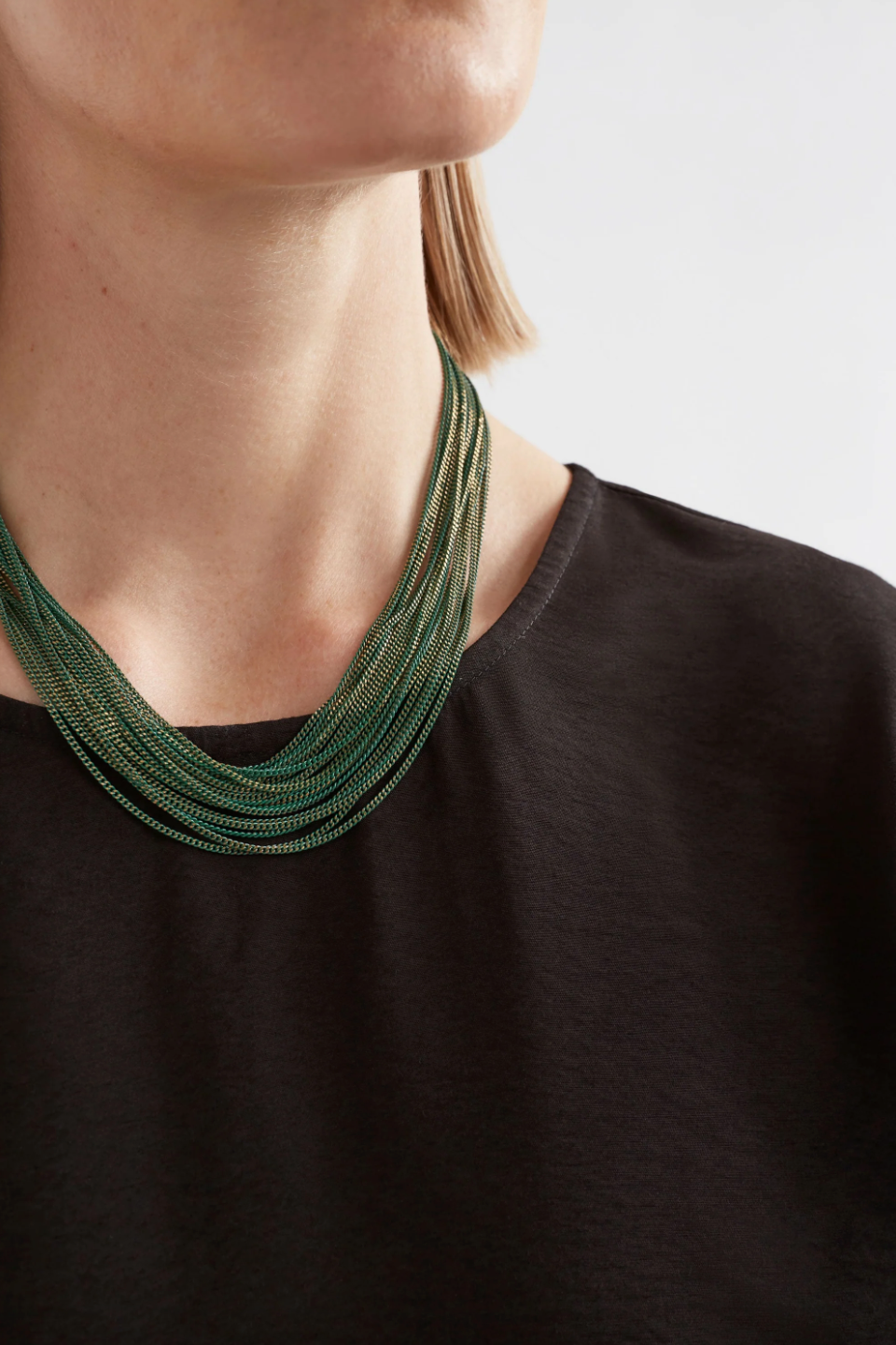 Kade Necklace - Forest Green