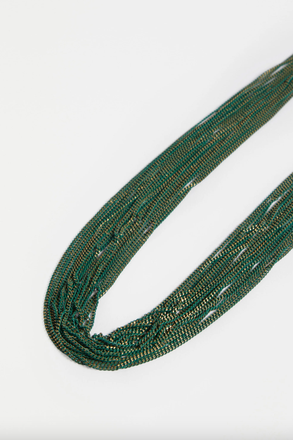 Kade Necklace - Forest Green