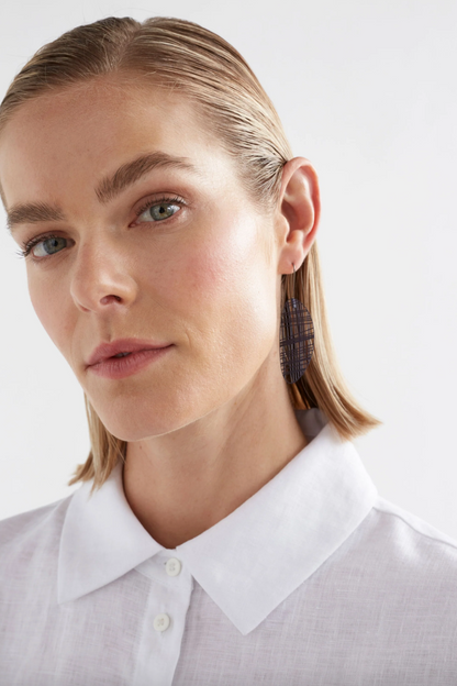 Elk Lek Earring - Bright Navy