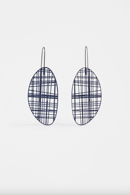 Elk Lek Earring - Bright Navy