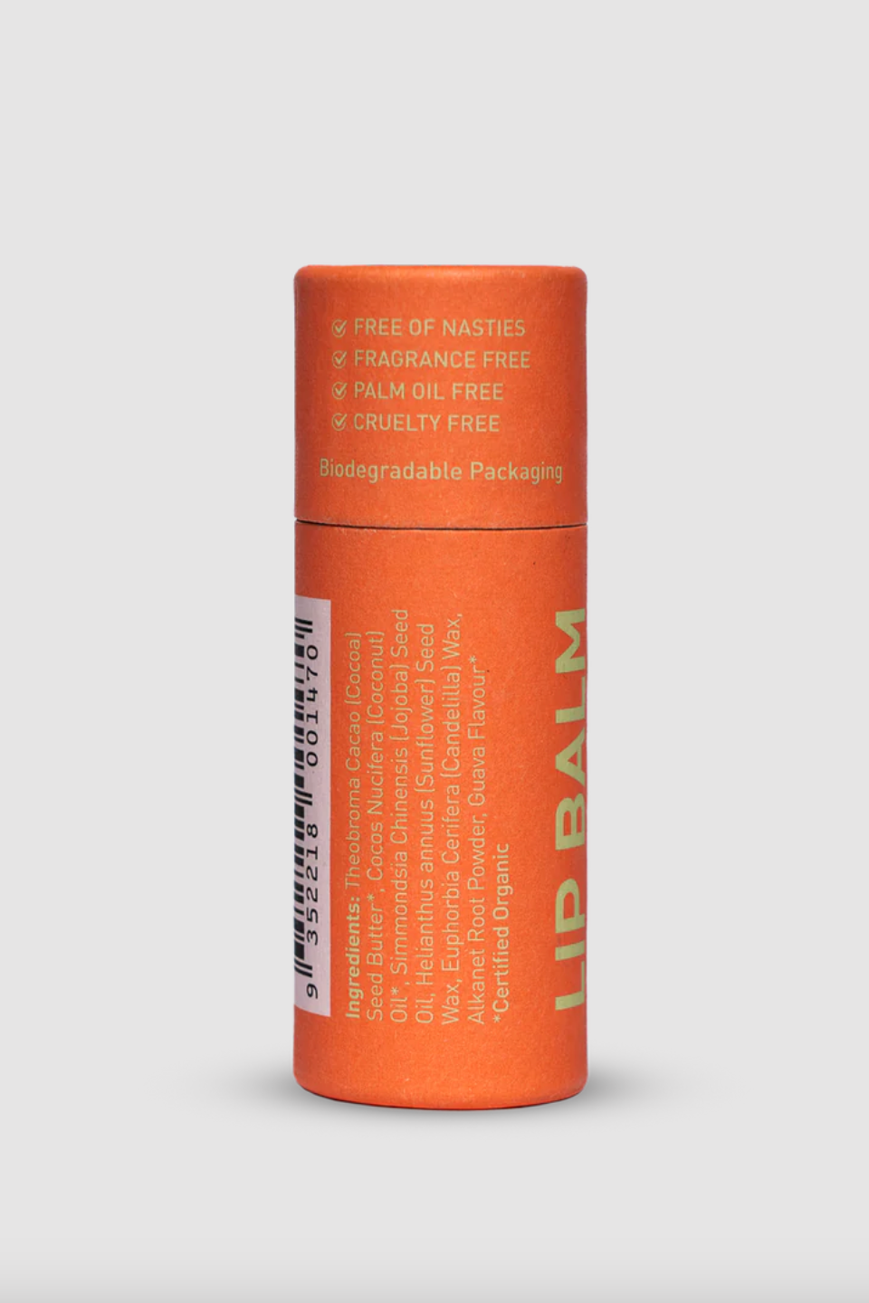 Organic Lip Balm 15g - Guava