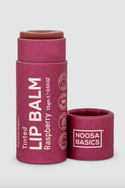 Organic Lip Balm 15g - Raspberry