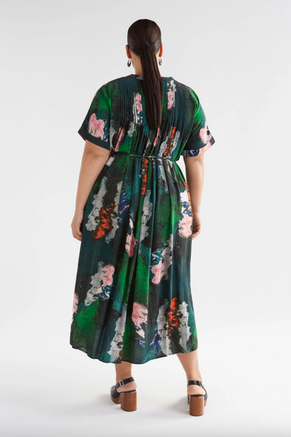 Malo Shirt Dress - Reflections Print