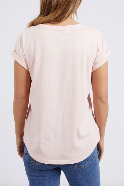 Manly Vee Tee - Peach