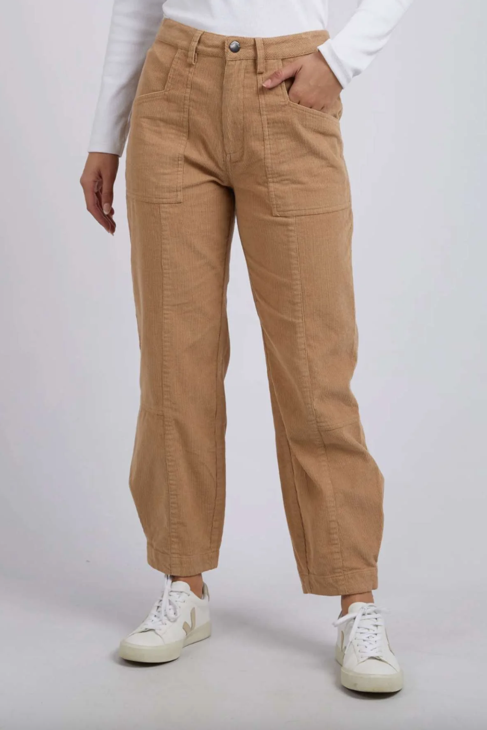 Montana Cord Pant - Sesame