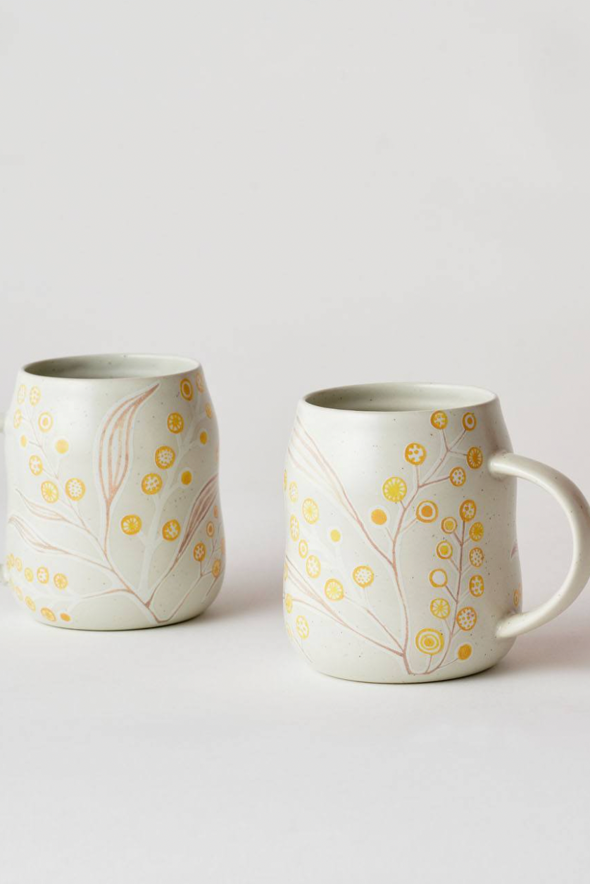 Mug Set - Wattle