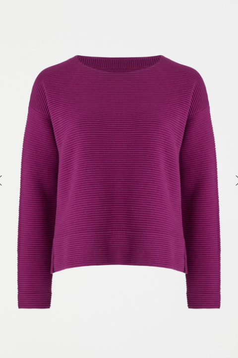 Neiu Ottoman Sweater - Magenta