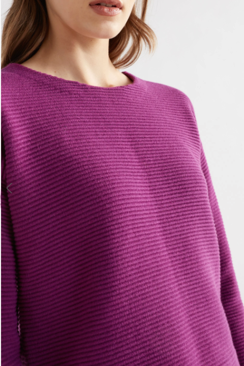 Neiu Ottoman Sweater - Magenta