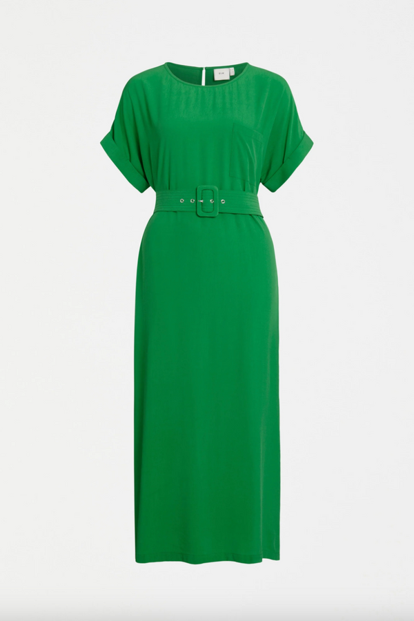 Olyck Midi Dress - Vine Green