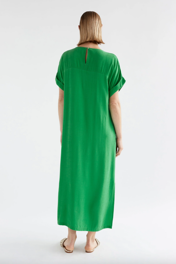 Olyck Midi Dress - Vine Green