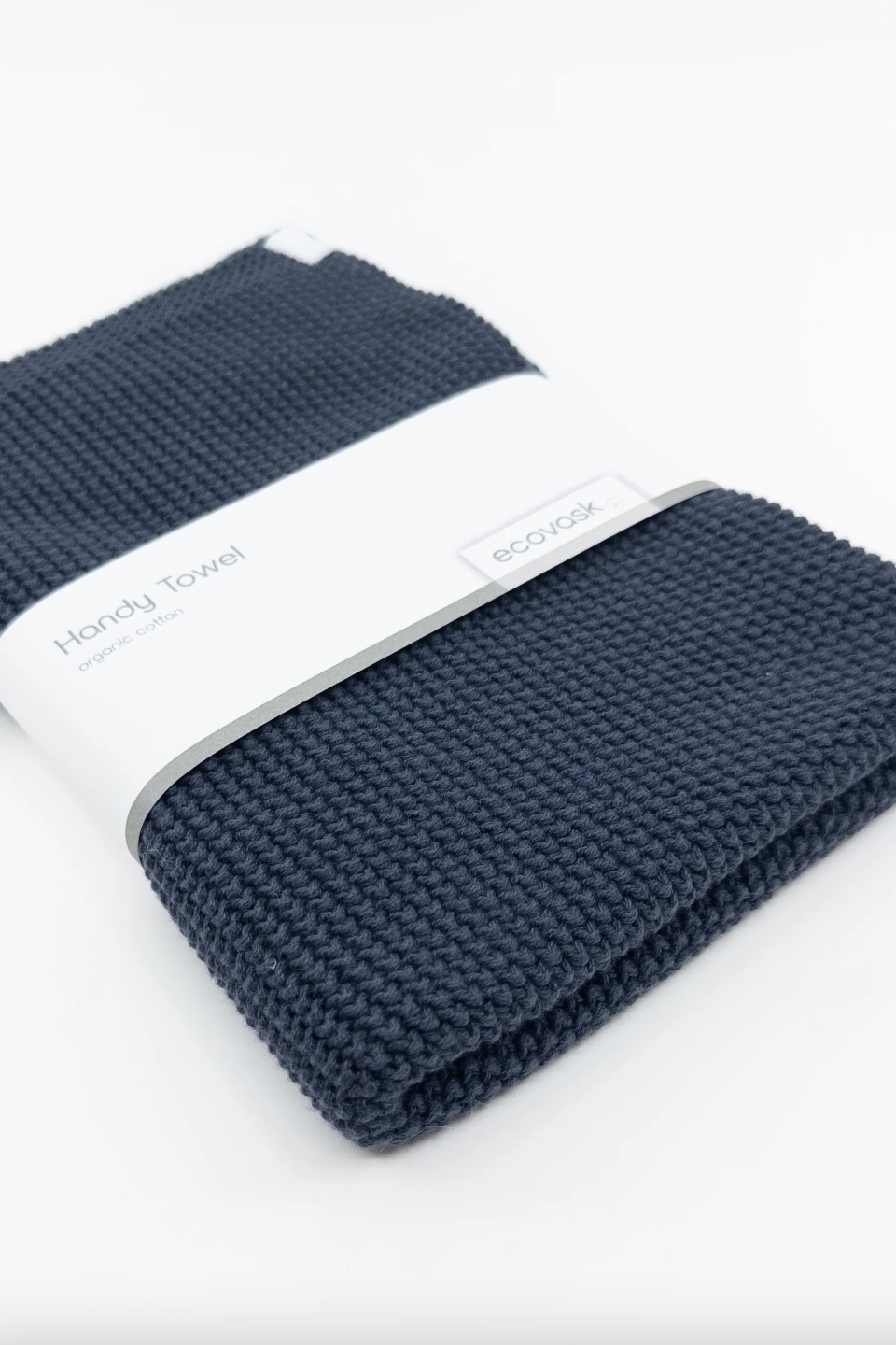 Organic Cotton Hand Towel - Navy