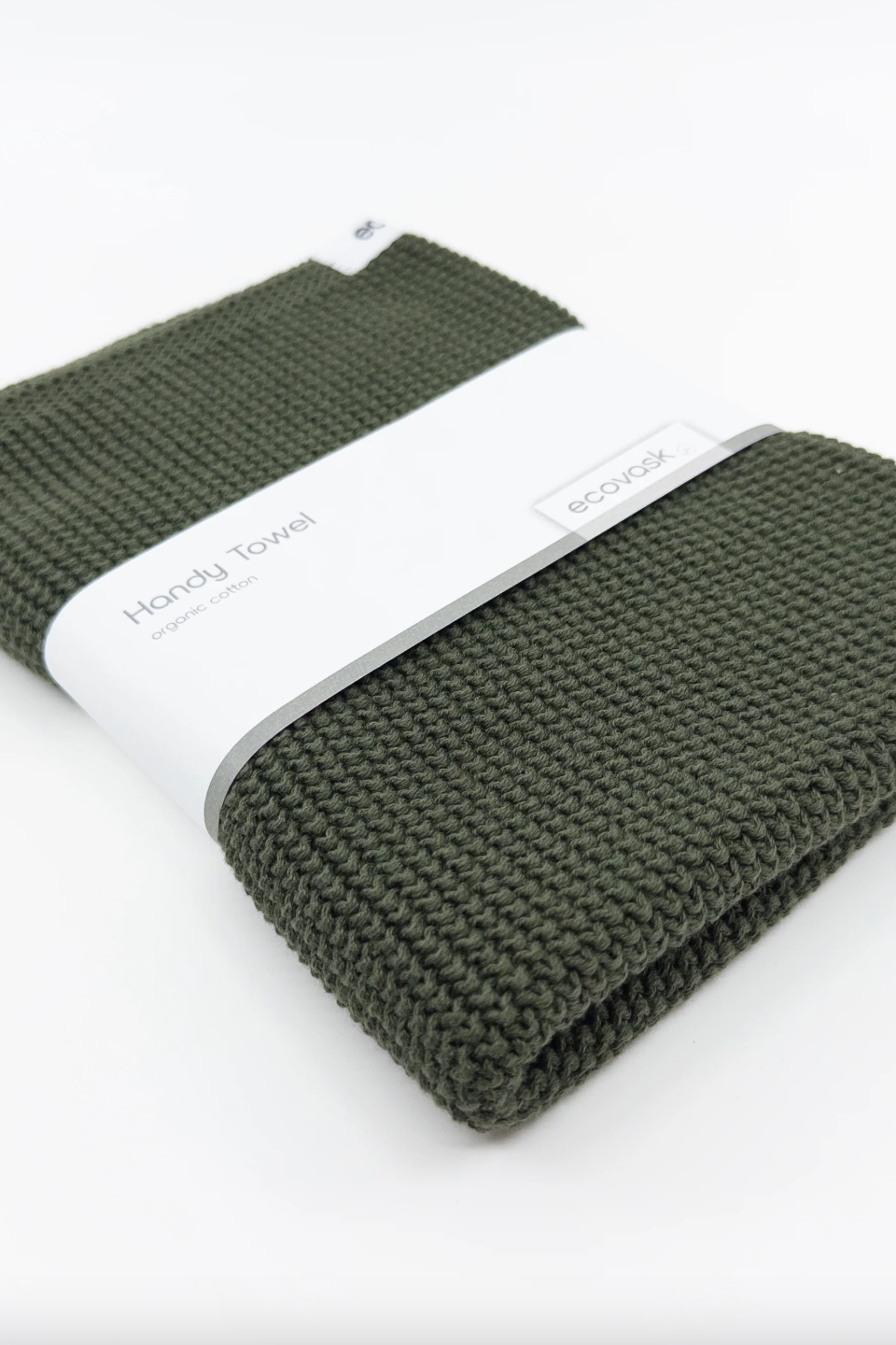 Organic Cotton  Hand Towel - Olive