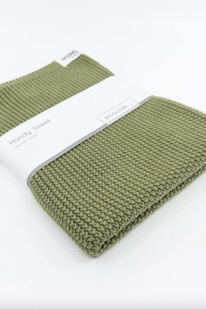 Organic Cotton Hand Towel - Pistachio