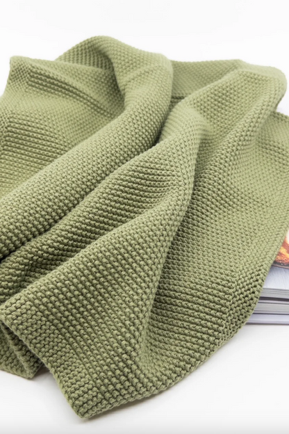 Organic Cotton Hand Towel - Pistachio