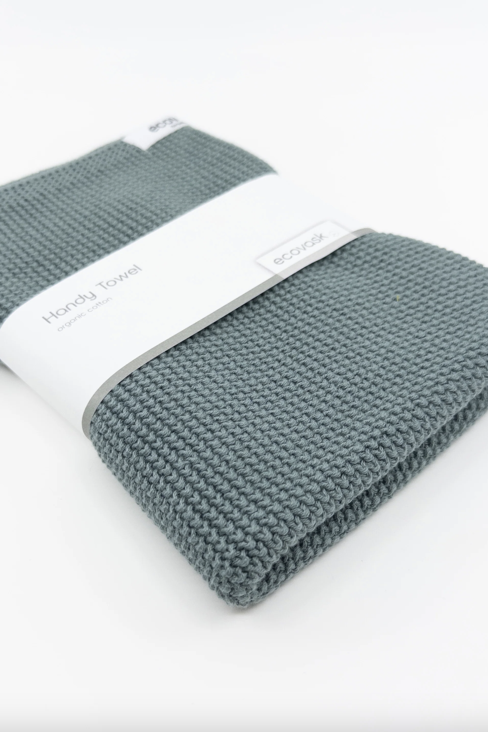 Organic Cotton Hand Towel - Sea Foam