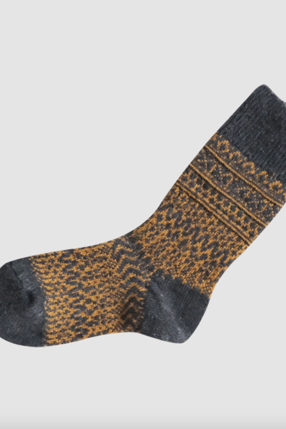 Oslo Wool Jacquard Socks