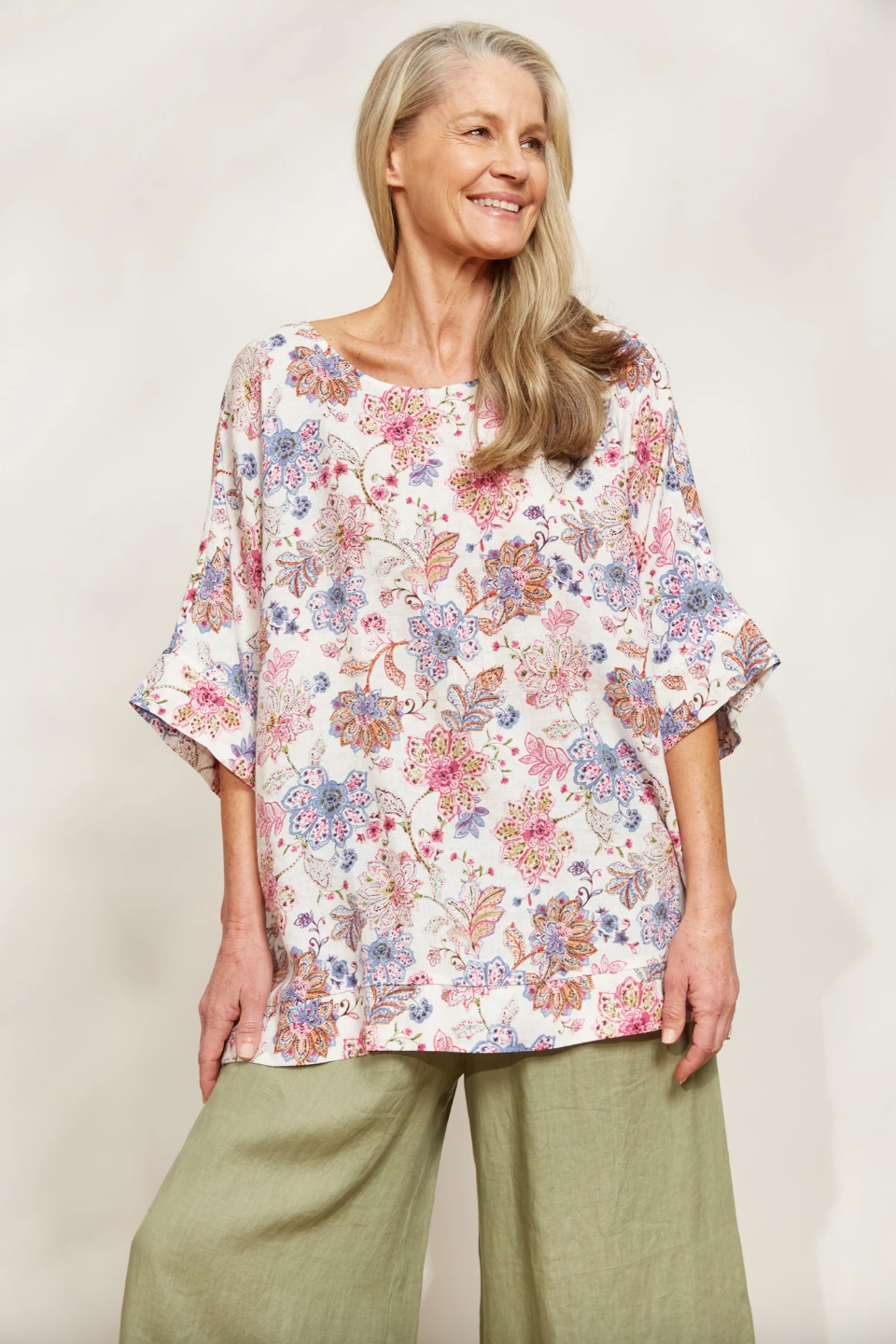 Seraphic Relaxed Top - Paisley