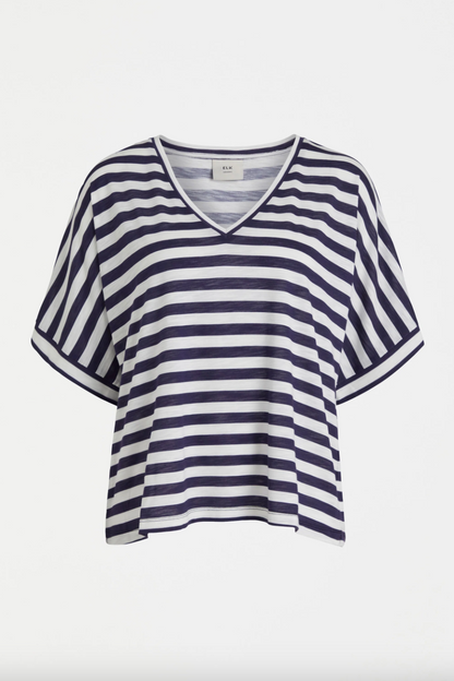 Seter Tee - White/Navy