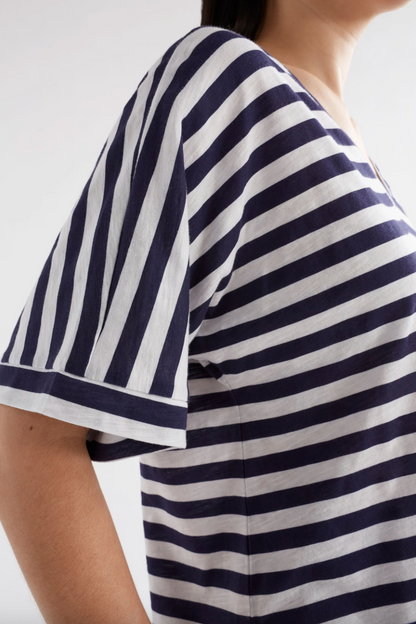 Seter Tee - White/Navy