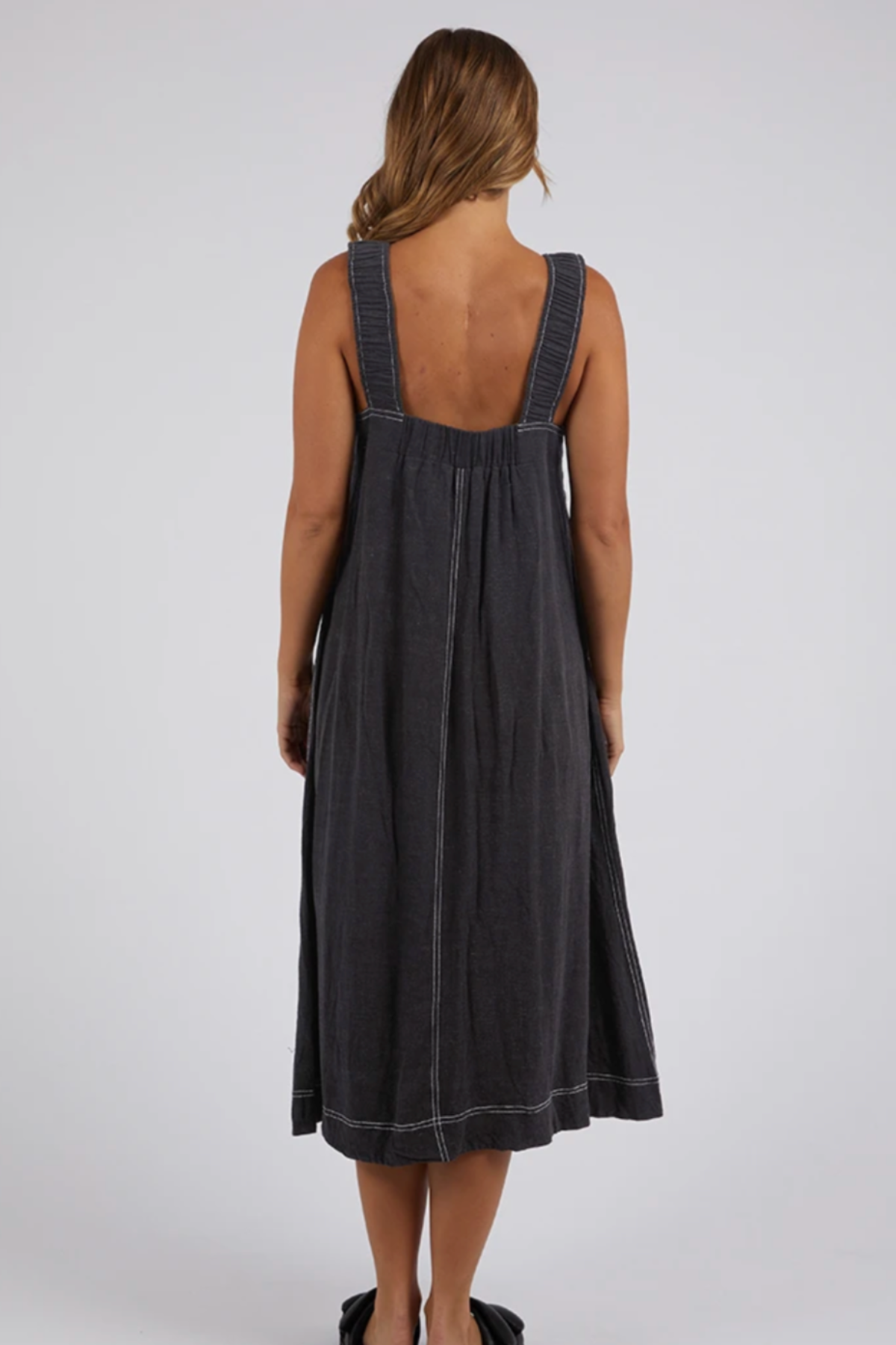 Sage Dress - Charcoal