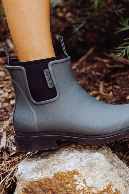 Merry People Bobbi Gumboots/Rainboots - Slate Grey