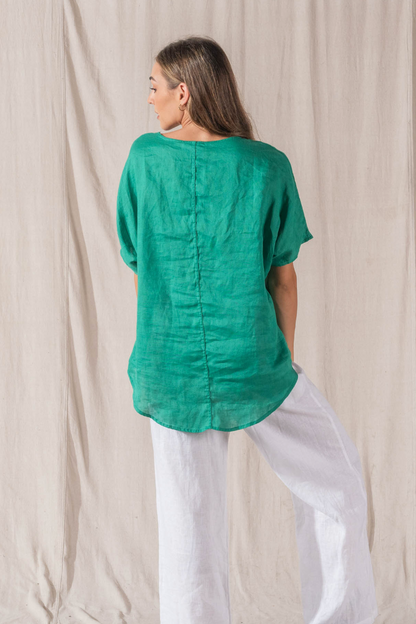 Bates Linen Top