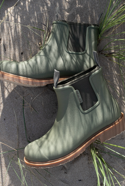 Merry People Bobbi Gumboots/Rainboots - Khaki