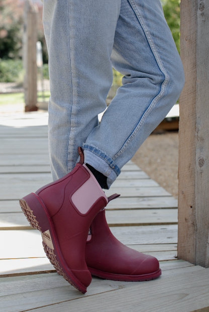 Merry People Bobbi Gumboots/Rainboots - Beetroot