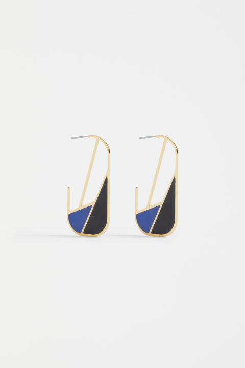 Mond Hoop Earring - Gold