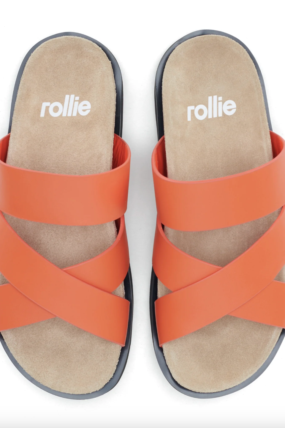 Rhodes Cross Slide - Tangerine